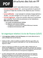 002 Type Et Structure Des Lois en FP LOLF Jusqu'Au 20 Mars