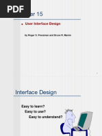 User Interface Design: by Roger S. Pressman and Bruce R. Maxim