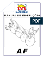 Manual de instruções do arado de disco Tatu