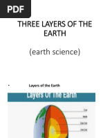 Three Layers of The Earth (Earth Science)