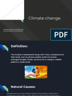 Climate Change.: Alejandro Sandoval-20142025140 Ivan Dario Moreno - 20142025057