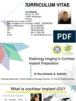 Radiology Imaging in Cochlear Implant Preparation PDF