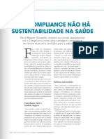 Sem Compliance Não Há Sustentabilidade Na Saúde