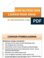 KEBUTUHAN NUTRISI DAN CAIRAN PADA ANAK-Dita