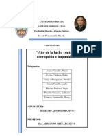 Año de La Lucha Contra La Corrupción e Impunidad