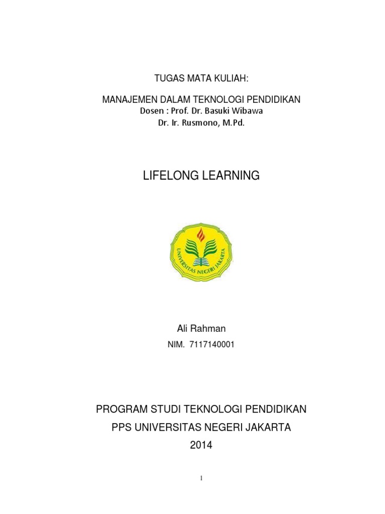Lifelong Learning Pdf
