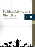 Political Science As A Discipline: Philippine Politics and Government