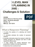 Macro Level Man Power Planning