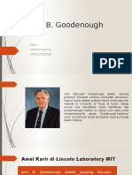 John B Goodenough