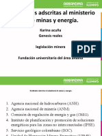 Entidades Adcritas Al Ministerio de Minas y Energia