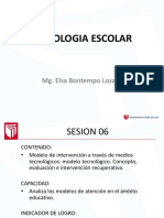 Psicologia Escolar: Mg. Elsa Bontempo Lozano