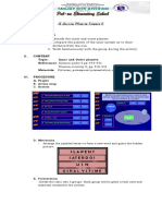 A Lesson Plan in Science 6 COT