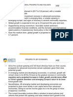 Global Growth Outlook and Policy Challenges