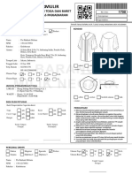 Formulir Peminjaman Pembelian Toga Wisuda