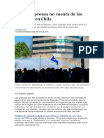 Lo Que La Prensa No Cuenta de Las Protestas en Chile