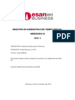 Análisis de datos para caso INRESA usando prueba de hipótesis de dos colas