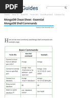 Comandos Mongo