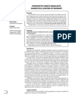 Periodontita Cronica Granulanta. Diagnosticul Si Metode de Tratament