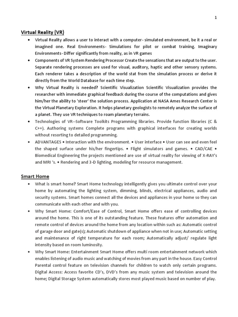 Hci Assignment No 2 Pdf Smartwatch Virtual Reality