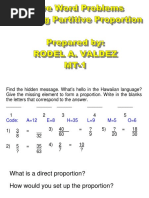 Partitive Proportion