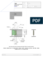 Shear Connection: W Beam With Shear Plate (Partial Depth) One-Way Shear Connection To W Girder Web