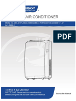 Garrison Portable Air Conditioner Instructions