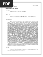 Archdiocesan Shrine and Parish of St. Vincent Ferrer - UST NSTP1 Module 2