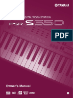 Owner's Manual: Digital Workstation