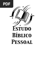 Estudo Bíblico Pessoal