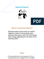Reported Speech Review