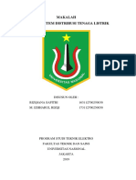 Makalah Analisa Sistem Distribusi Tenaga Listrik