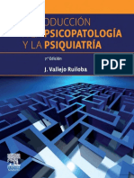 Introduccion A La Psicopatologia y La Psiquiatria de Vallejo 7ma Edicion