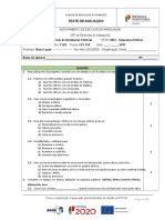 Cursos de Eletricista: Teste de Avaliação de Segurança Elétrica