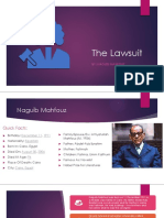 The Lawsuit: By: Naguib Mahfouz