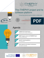 The iTHEPHY Project and Its Software Platform: Enhancing Remote Teacher-Student Collaboration