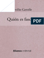 Gentile Emilio - Quién Es Fascista PDF