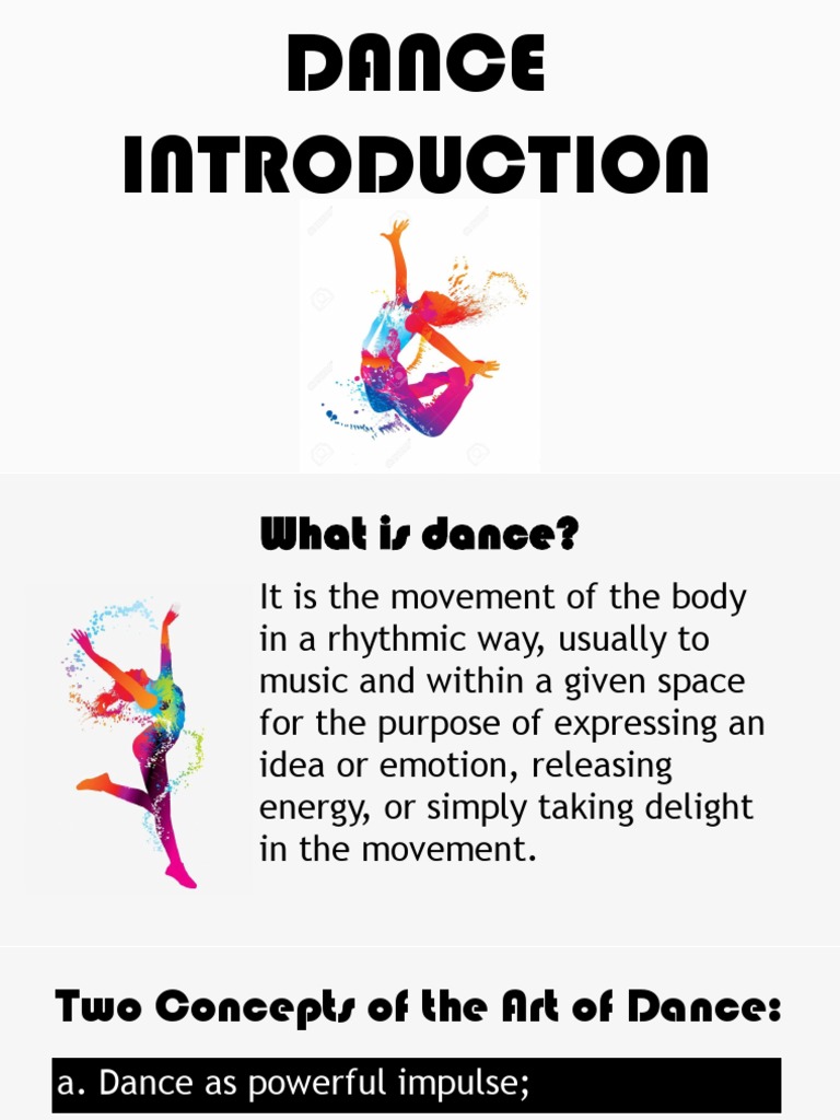 Dance Introduction | PDF | Art | Self-Improvement