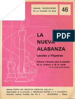 Cántico de La Virgen María (G 3-4) (La Nueva Alabanza - Laudes y Vísperas, Instituto Pontificio San Pío X, Salamanca-Tejares, ESPAÑA, 1966, PP 40 y 41)