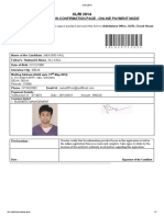 XLRI 2014: Xlri Registration Confirmation Page - Online Payment Mode