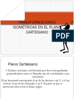 Transformaciones Isometricas en El Plano Cartesiano 8vo