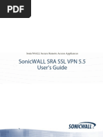 SonicWALL Sleep Apnea Machine SonicWALL SSL VPN 5