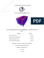 Análisis Estructural