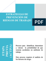 Estrategias de Prevencion de Riesgos de Trabajo