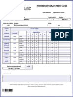 Informe Individual de Resultados