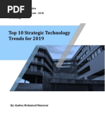 10 Strategic Technological Trends in 2019