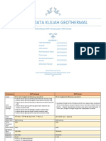 Tugas Geothermal Perbandingan WKP (Kelompok 1)