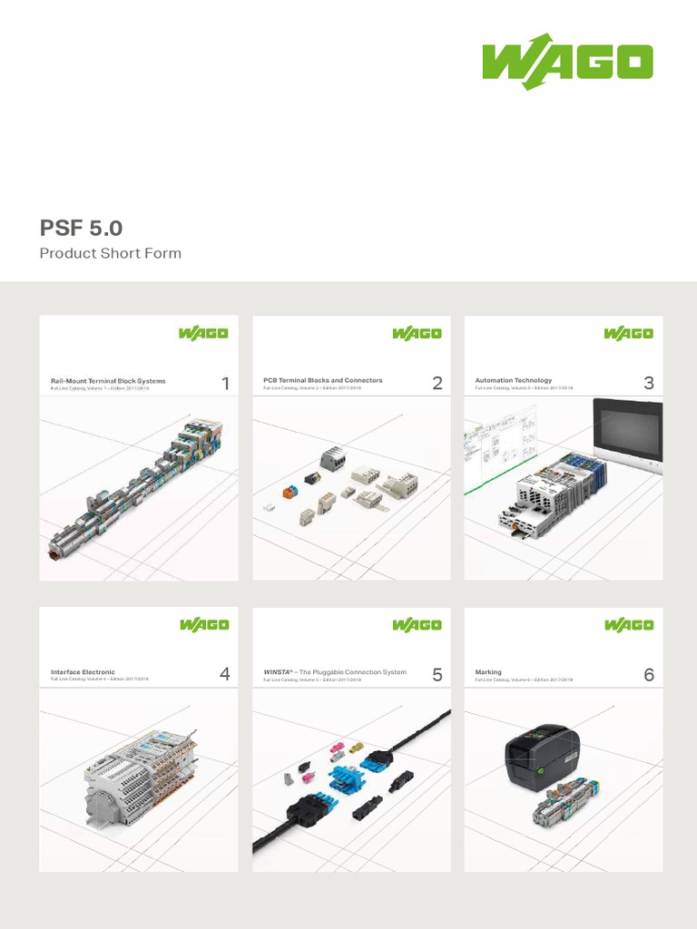 WAGO - 60278165 PSF-5.0-compressed PDF, PDF, Electrical Connector