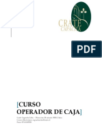 Curso Operador de Caja Fundacion Crate