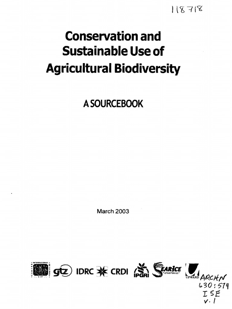 Agricultural Biodiversity | PDF | Domestication | Biodiversity