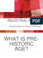 The Transition From Pre-Historic Age To Industrial Age of Media